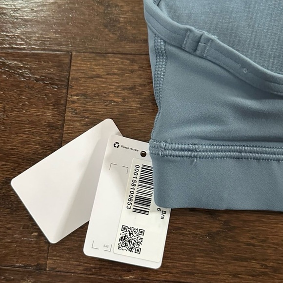 Lululemon-Flow Y Bra size 6 Steele blue-NWT - Picture 6 of 9